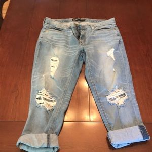 Express girlfriend jeans